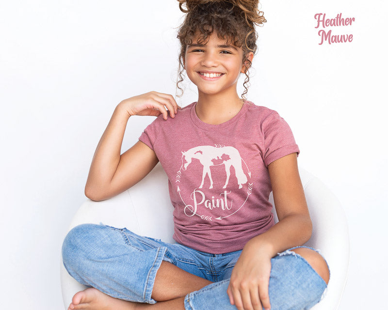 KIDS Paint Horse Shirt | Youth Horse Show Tee
