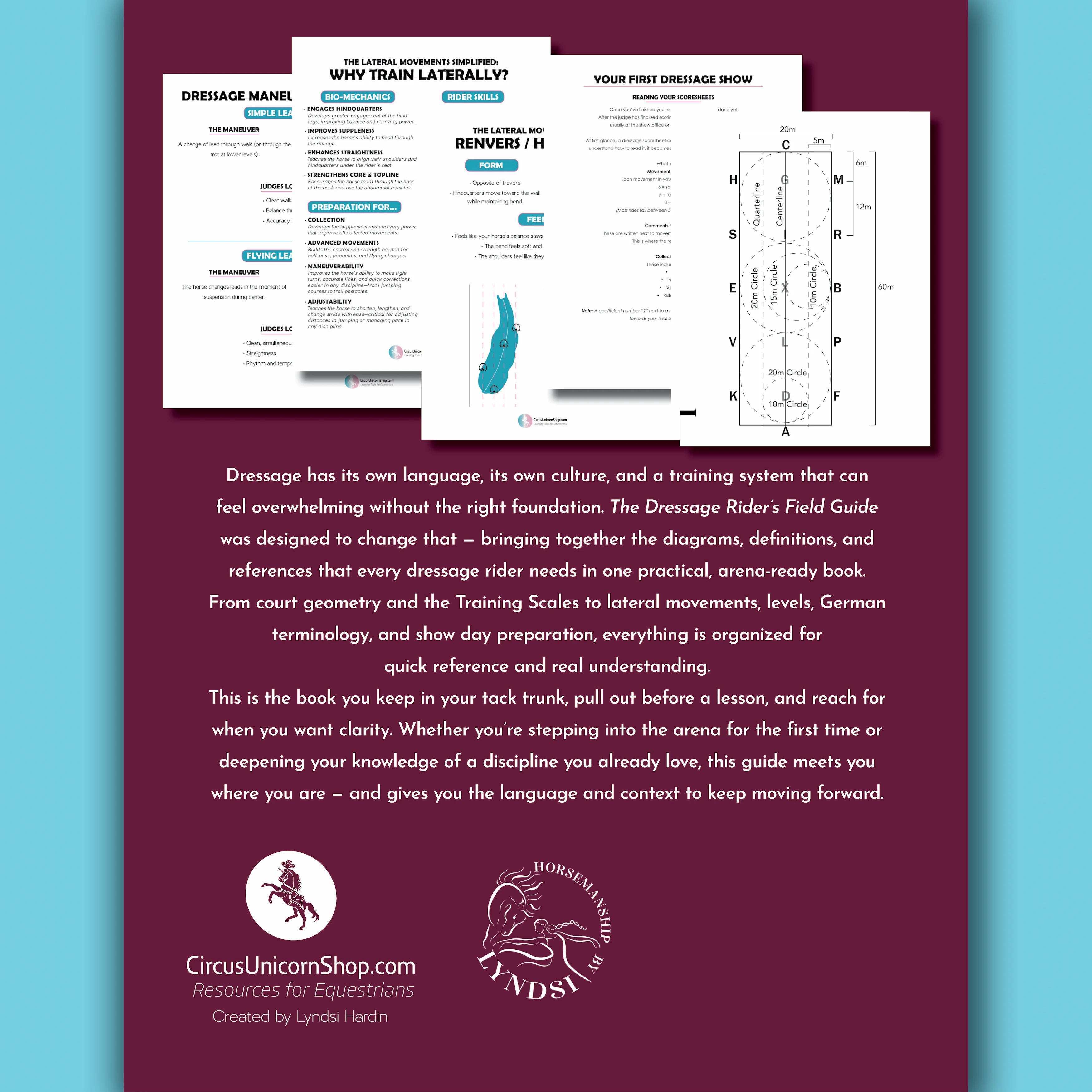 The Dressage Rider's Field Guide - PREORDER (Ships in ~2 weeks)