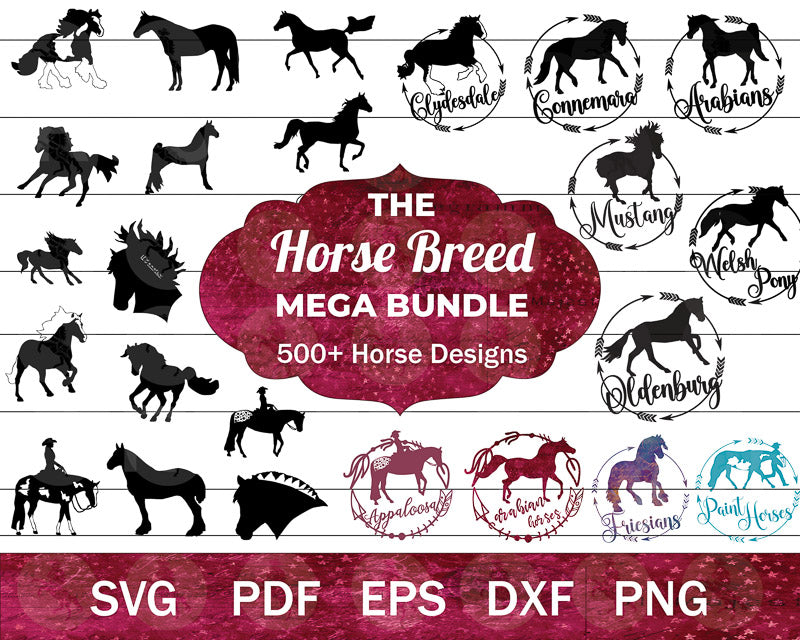 The Mega Horse Breed Bundle