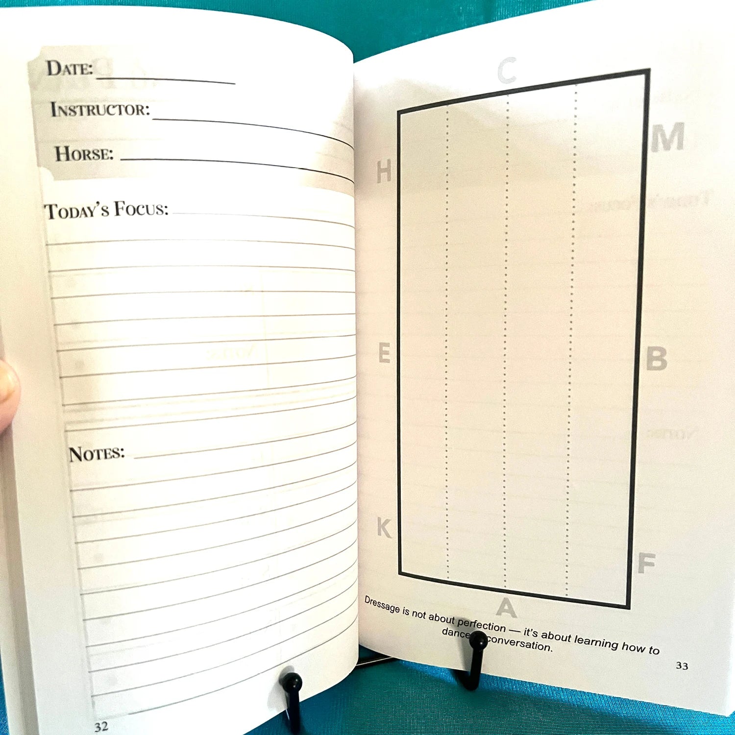 The Riding Lesson Log Book